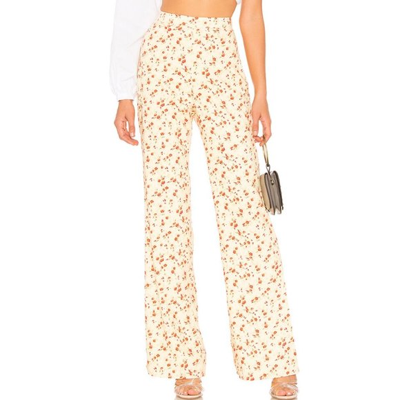 MAJORELLE Floral Flared Elisa Pant - Picture 1 of 8